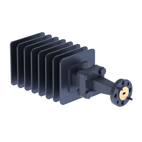 WR-10 Waveguide Load Rated For 50 Watts, Operating from 75 GHz to 110 GHz, Constructed from Copper and Equipped with a UG-387/U-M Flange FMW10TR0002
