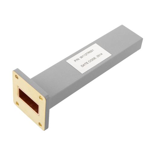 WR-112 Waveguide Termination 5 Watt, With a 6.57 GHz to 9.99 GHz, Brass Copper with UG-51/U Flange FMW112TR001