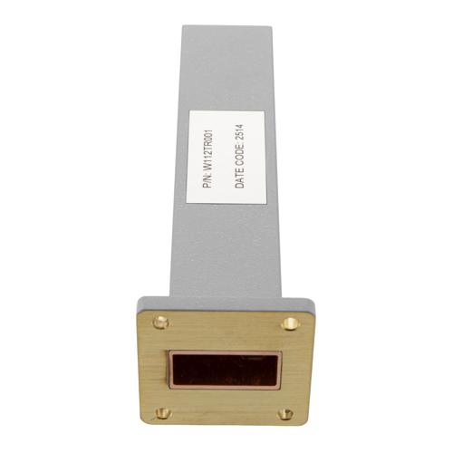 WR-112 Waveguide Termination 5 Watt, With a 6.57 GHz to 9.99 GHz, Brass Copper with UG-51/U Flange FMW112TR001