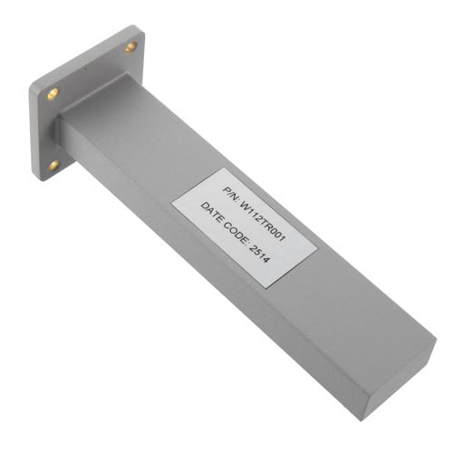 WR-112 Waveguide Termination 5 Watt, With a 6.57 GHz to 9.99 GHz, Brass Copper with UG-51/U Flange FMW112TR001