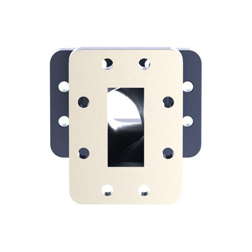 WR-137 90 Degree Right Hand Waveguide Twist with a FDP70 Flange, Operating from 5.38 GHz to 8.17 GHz FMW137TW001