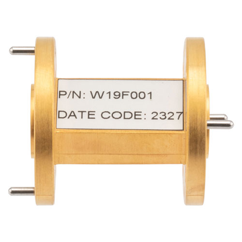 WR-19 Bandpass Waveguide Filter With a 40 GHz to 50 GHz Pass Band FMW19F001