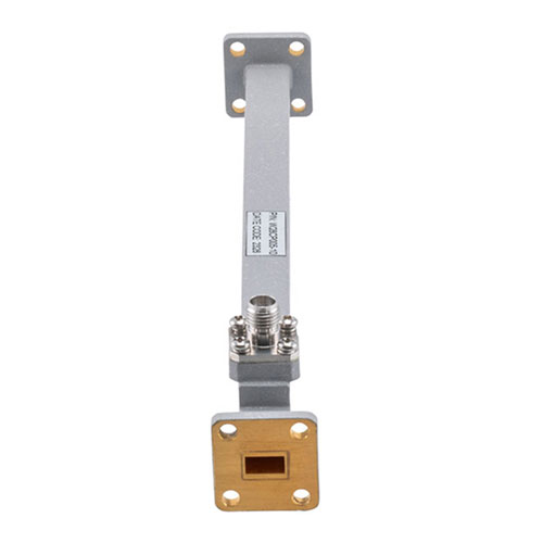 10 dB WR-28 Waveguide Broadwall Coupler with UG Cover Flange and 2.92mm Female Coupled Port from 26.5 GHz to 40 GHz in Copper FMW28CP005-10
