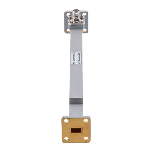 10 dB WR-28 Waveguide Broadwall Coupler with UG Cover Flange and 2.92mm Female Coupled Port from 26.5 GHz to 40 GHz in Copper FMW28CP005-10