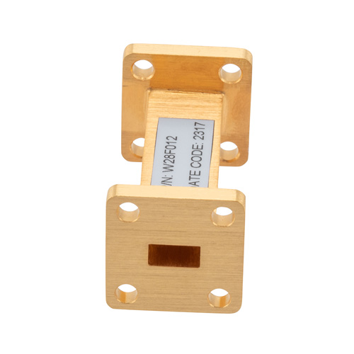 WR-28 Highpass Waveguide Filter With a 30 GHz to 40 GHz Pass Band FMW28F012