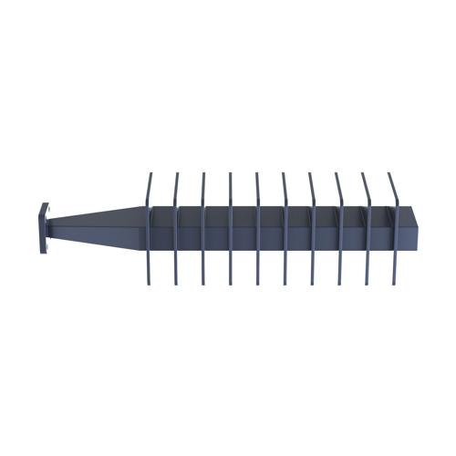 WR-28 Waveguide Load Rated For 200 Watts, Operating from 26.5 GHz to 40 GHz, Constructed from Copper and Equipped with a FBP320 Flange FMW28TR002