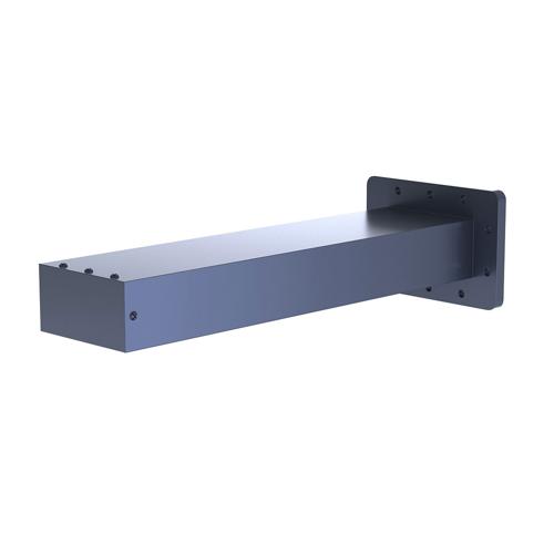 WR-340 Waveguide Load Rated For 5 Watts, Operating from 2.17 GHz to 3.3 GHz, Constructed from Aluminum and Equipped with a CPR-340F Flange FMW340TR001
