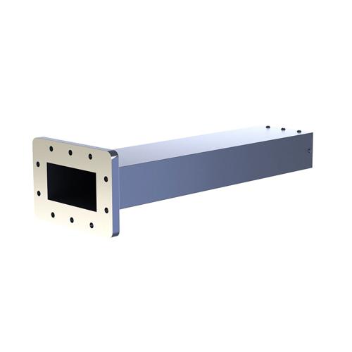 WR-340 Waveguide Load Rated For 5 Watts, Operating from 2.17 GHz to 3.3 GHz, Constructed from Aluminum and Equipped with a CPR-340F Flange FMW340TR001