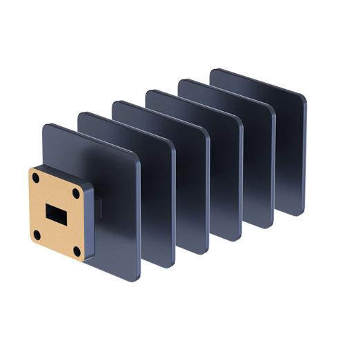 WR-34 Waveguide Load Rated For 50 Watts, Operating from 21.7 GHz to 33 GHz, Constructed from Copper and Equipped with a UG-1530/U Flange FMW34TR002