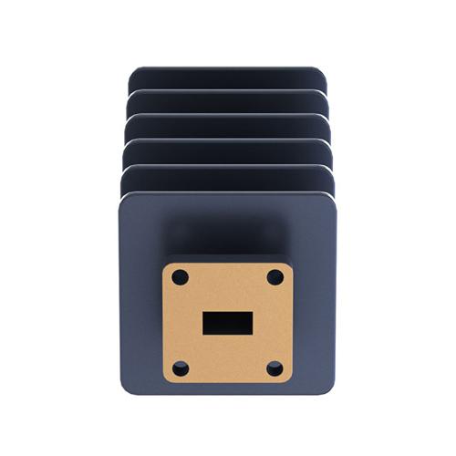 WR-34 Waveguide Load Rated For 50 Watts, Operating from 21.7 GHz to 33 GHz, Constructed from Copper and Equipped with a UG-1530/U Flange FMW34TR002