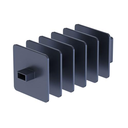 WR-34 Waveguide Load Rated For 50 Watts, Operating from 21.7 GHz to 33 GHz, Constructed from Copper and Equipped with a UG-1530/U Flange FMW34TR002