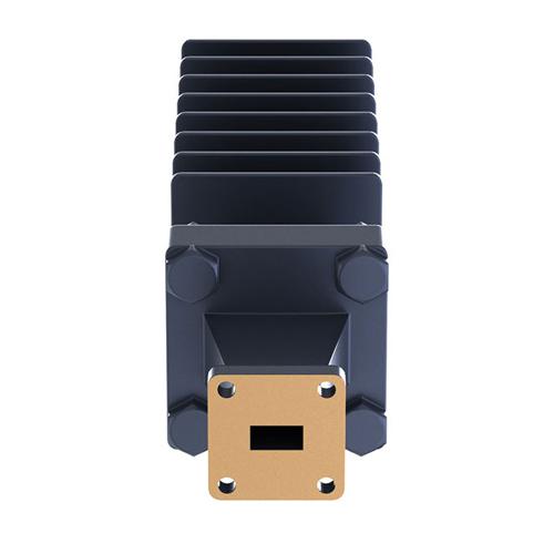 WR-34 Waveguide Load Rated For 100 Watts, Operating from 21.7 GHz to 33 GHz, Constructed from Copper and Equipped with a UG-1530/U Flange FMW34TR003