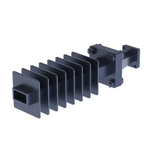 WR-34 Waveguide Load Rated For 100 Watts, Operating from 21.7 GHz to 33 GHz, Constructed from Copper and Equipped with a UG-1530/U Flange FMW34TR003