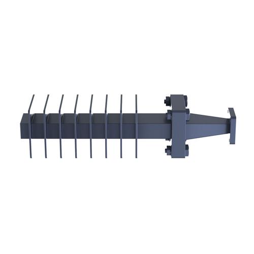 WR-34 Waveguide Load Rated For 100 Watts, Operating from 21.7 GHz to 33 GHz, Constructed from Copper and Equipped with a UG-1530/U Flange FMW34TR003