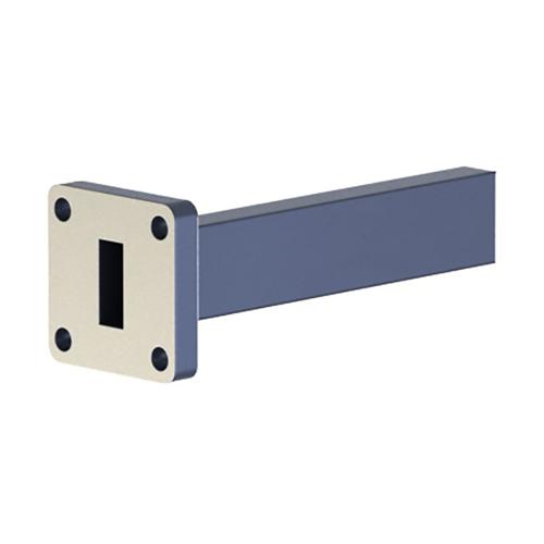 WR-42 Waveguide Load Rated For 1 Watt, Operating from 17.6 GHz to 26.7 GHz, Constructed from Copper and Equipped with a FBP220 Flange FMW42TR001