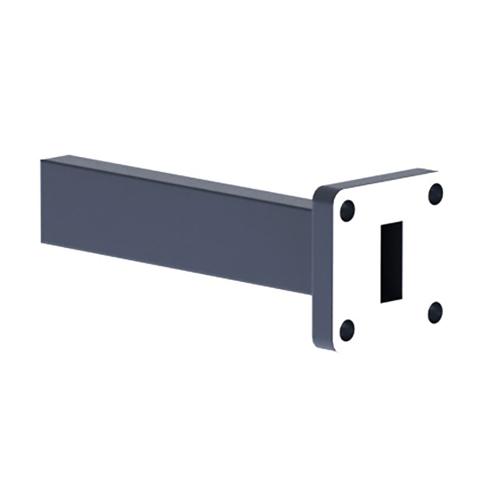 WR-42 Waveguide Load Rated For 1 Watt, Operating from 17.6 GHz to 26.7 GHz, Constructed from Copper and Equipped with a FBP220 Flange FMW42TR001