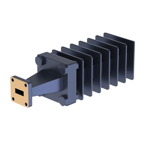 WR-42 Waveguide Load Rated For 50 Watts, Operating from 17.6 GHz to 26.7 GHz, Constructed from Copper and Equipped with a FBP220 Flange FMW42TR002