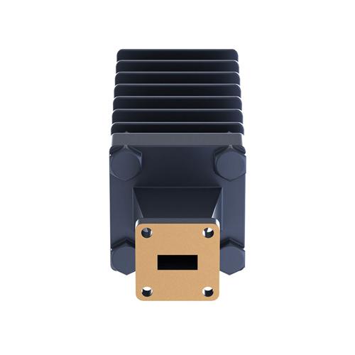 WR-42 Waveguide Load Rated For 50 Watts, Operating from 17.6 GHz to 26.7 GHz, Constructed from Copper and Equipped with a FBP220 Flange FMW42TR002
