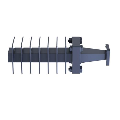 WR-42 Waveguide Load Rated For 50 Watts, Operating from 17.6 GHz to 26.7 GHz, Constructed from Copper and Equipped with a FBP220 Flange FMW42TR002