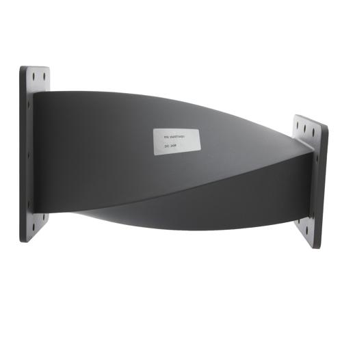 WR-430 90 Degree Waveguide Right Hand Twist Using a UG Cover And Grooved Flanges And a 1.72 GHz to 2.61 GHz Frequency Range FMW430TW001