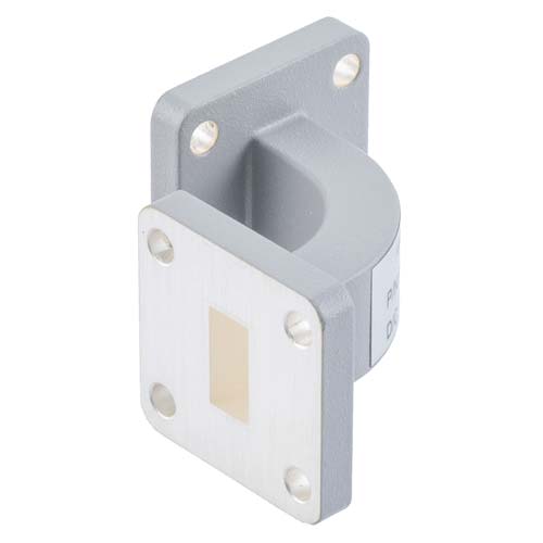WR-51 Waveguide E-Bend Using UBR180 and PBR180 Flange with a 14.5 GHz to 22 GHz Frequency Range FMW51B003