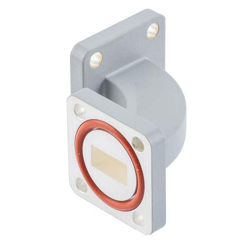 WR-51 Waveguide H-Bend Using UBR180 and PBR180 Flange with a 14.5 GHz to 22 GHz Frequency Range FMW51B004