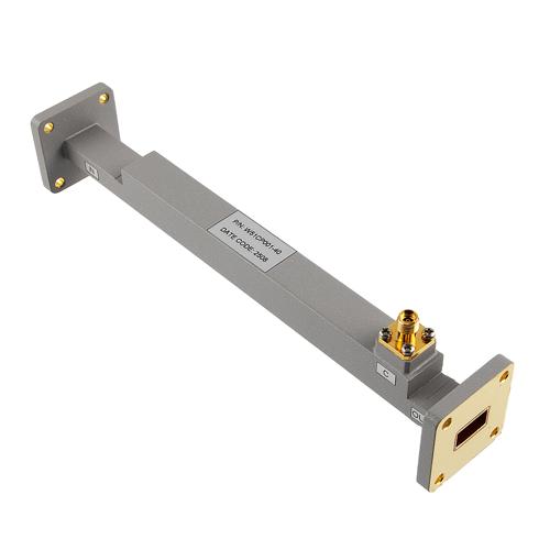 40 dB WR-51 Waveguide Broadwall Coupler with UG Square Flange and 2.92mm Female Coupling Port from 14.5 GHz to 22 GHz in Brass FMW51CP001-40
