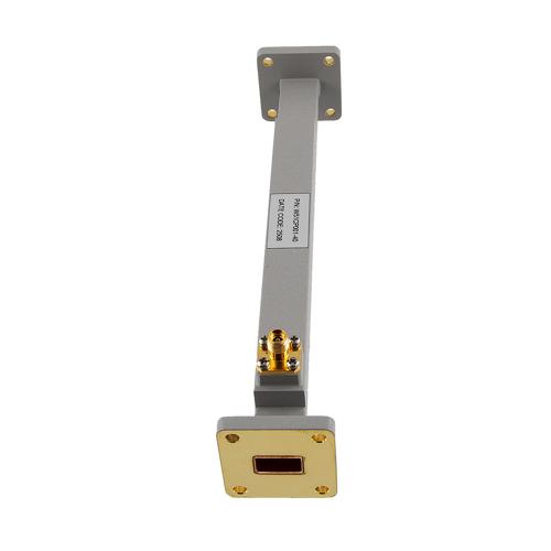 40 dB WR-51 Waveguide Broadwall Coupler with UG Square Flange and 2.92mm Female Coupling Port from 14.5 GHz to 22 GHz in Brass FMW51CP001-40