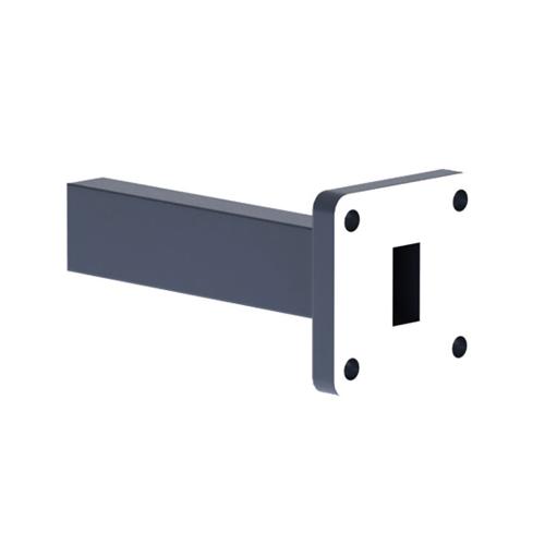 WR-51 Waveguide Load Rated For 2 Watts, Operating from 14.5 GHz to 22 GHz, Constructed from Copper and Equipped with a FBP180 Flange FMW51TR001