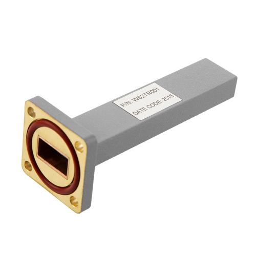 WR-62 Waveguide Termination 10 Watt, 11.9 GHz to 18 GHz, Brass Copper with UG Grooved Flange FMW62TR001