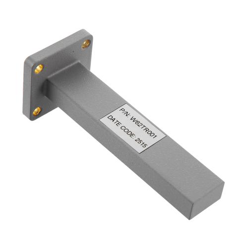 WR-62 Waveguide Termination 10 Watt, 11.9 GHz to 18 GHz, Brass Copper with UG Grooved Flange FMW62TR001