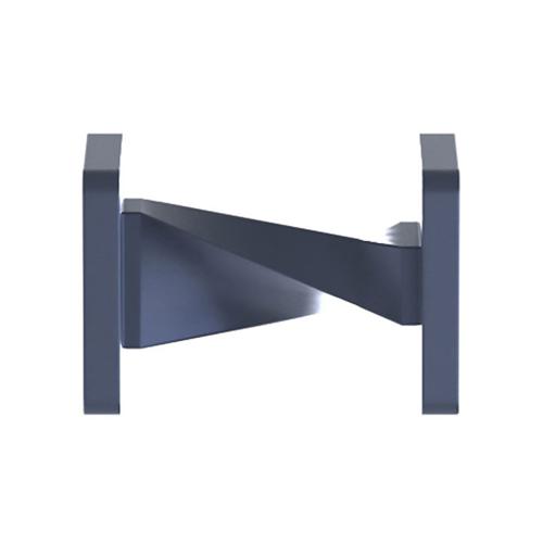 WR-62 90 Degree Right Hand Waveguide Twist with an FBP140 Flange, Operating from 11.9 GHz to 18 GHz FMW62TW001