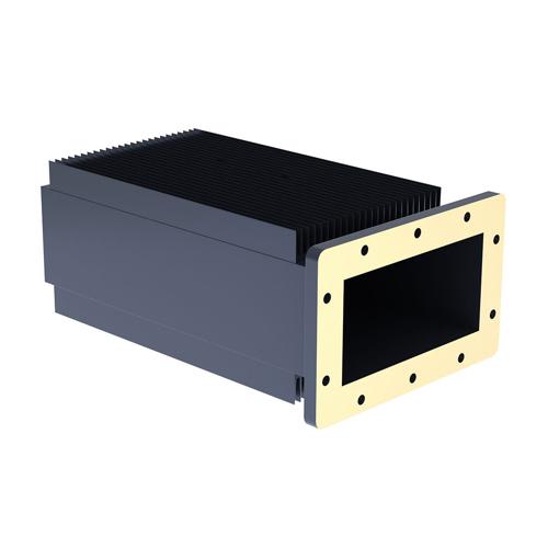 WR-650 Waveguide Load Rated For 500 Watts, Operating from 1.13 GHz to 1.73 GHz, Constructed from Aluminum and Equipped with a FDP14 Flange FMW650TR001