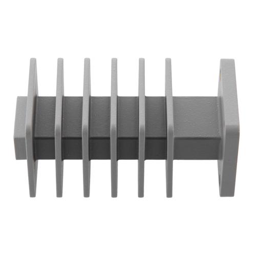 WR-75 Waveguide Termination 60 Watt, 10 GHz to 15 GHz, Brass Copper with UG Square Cover Flange FMW75TR001