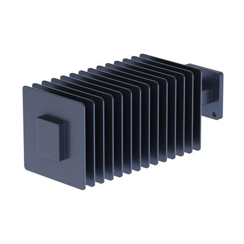 WR-90 Waveguide Load Rated For 100 Watts, Operating from 8.2 GHz to 12.5 GHz, Constructed from Aluminum and Equipped with a FBP100 Flange FMW90TR001
