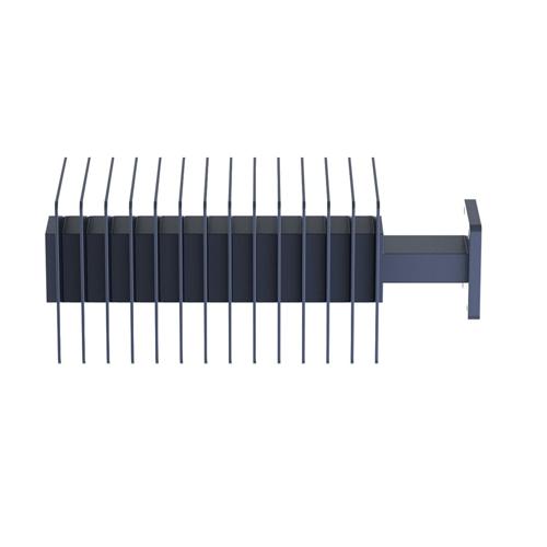 WR-90 Waveguide Load Rated For 100 Watts, Operating from 8.2 GHz to 12.5 GHz, Constructed from Aluminum and Equipped with a FBP100 Flange FMW90TR001