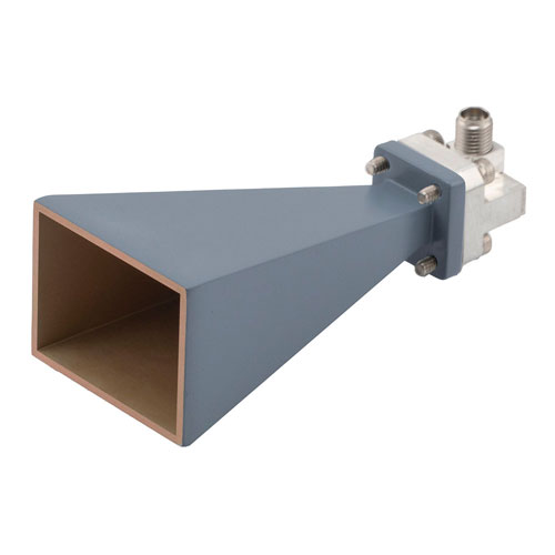 WR-28 Standard Gain Horn with 20 dBi gain, 2.92mm Female connector FMWAN028-20KF