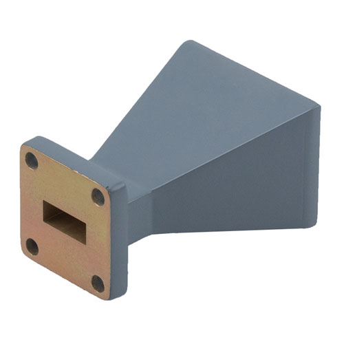 WR-42 Standard Gain Horn Antenna Operating From 18 GHz to 26.5 GHz, 15 dBi Nominal Gain, UG-597/U Flange FMWAN042-15