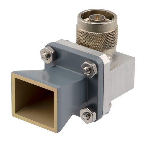 WR-62 Standard Gain Horn with 10 dBi gain, N Male connector FMWAN062-10NM