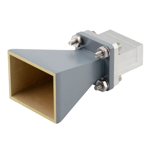 WR-62 Standard Gain Horn with 15 dBi gain, End Launch SMA Female connector FMWAN062-15ELSF