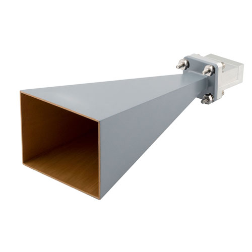 WR-62 Standard Gain Horn with 20 dBi gain, End Launch SMA Female connector FMWAN062-20ELSF