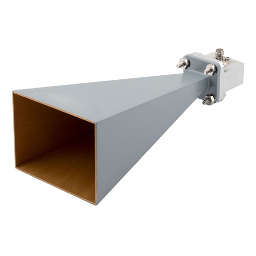 WR-62 Standard Gain Horn with 20 dBi gain, SMA Female connector FMWAN062-20SF