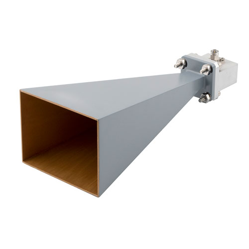 WR-62 Standard Gain Horn with 20 dBi gain, SMA Male connector FMWAN062-20SM