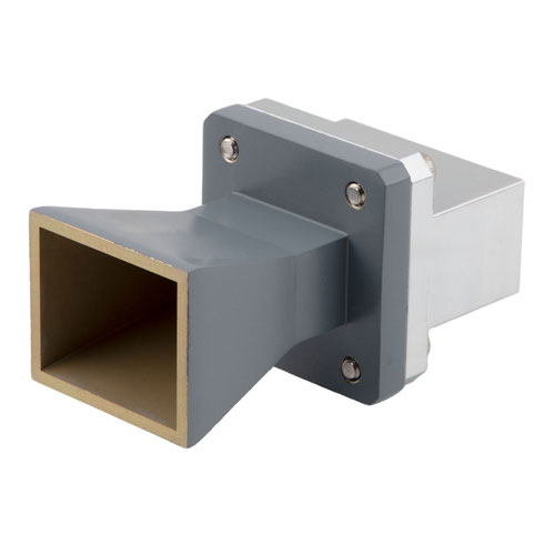 WR-75 Standard Gain Horn with 10 dBi gain, End Launch SMA Female connector FMWAN075-10ELSF
