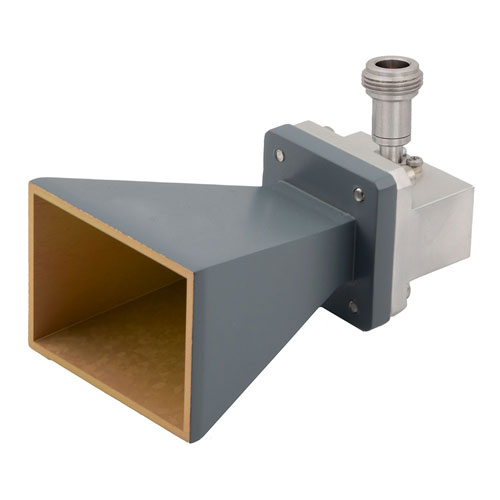 WR-75 Standard Gain Horn with 15 dBi gain, N Female connector FMWAN075-15NF
