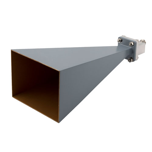 WR-90 Standard Gain Horn with 20 dBi gain, End Launch N Female connector FMWAN090-20ELNF