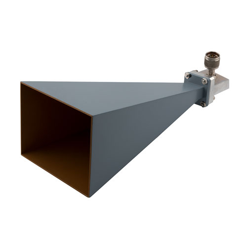 WR-102 Standard Gain Horn with 20 dBi gain, N Male connector FMWAN102-20NM