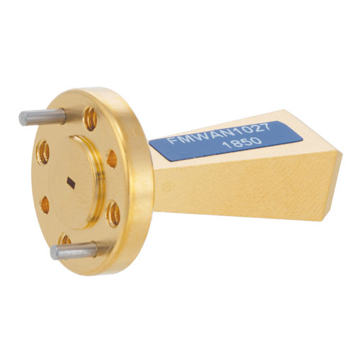 Standard Gain Horn Waveguide Antenna, WR-6, 110 GHz to 170 GHz, UG-387/U-Mod Round Cover Flange, 20 dBi Nominal Gain FMWAN1027