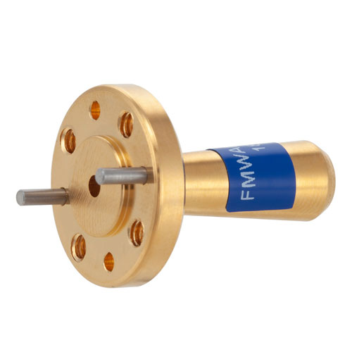 Conical Gain Horn Waveguide Antenna, WR-6, 100 GHz to 112 GHz, UG-387/U-Mod Round Cover Flange, 15 dBi Nominal Gain FMWAN1062