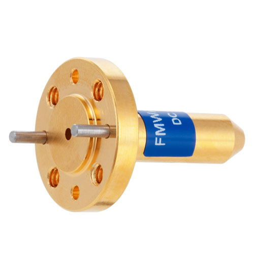 Conical Gain Horn Waveguide Antenna, WR-5, 140 GHz to 220 GHz, UG-387/U Round Cover Flange, 10 dBi Nominal Gain FMWAN1065